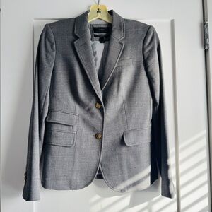J. Crew Gray Women’s Blazer Schoolboy Size 0